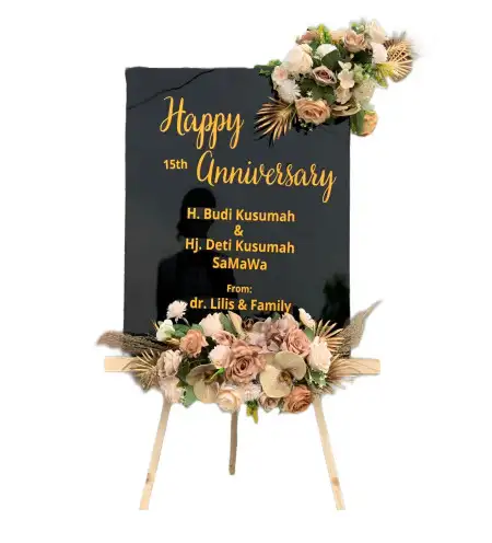 Papan Bunga Akrilik cigondewah kaler